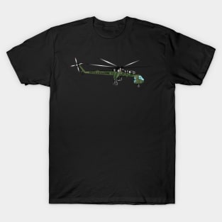 CH - 54 - Tarhe - Heavy Lift Helicopter wo Txt T-Shirt